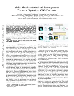 VisTa: Visual-contextual and Text-augmented Zero-shot Object-level OOD Detection