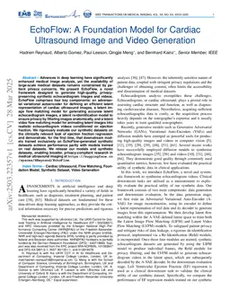 EchoFlow: A Foundation Model for Cardiac Ultrasound Image and Video Generation