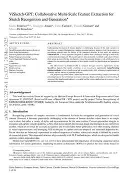 ViSketch-GPT: Collaborative Multi-Scale Feature Extraction for Sketch Recognition and Generation