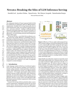 Niyama : Breaking the Silos of LLM Inference Serving