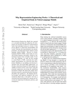 Why Representation Engineering Works: A Theoretical and Empirical Study in Vision-Language Models