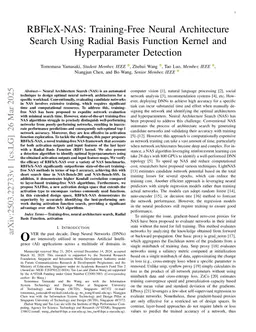 RBFleX-NAS: Training-Free Neural Architecture Search Using Radial Basis Function Kernel and Hyperparameter Detection