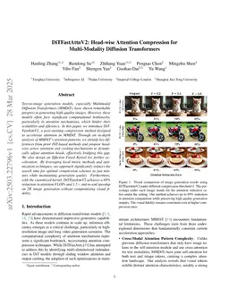 DiTFastAttnV2: Head-wise Attention Compression for Multi-Modality Diffusion Transformers