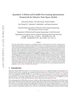 Quamba2: A Robust and Scalable Post-training Quantization Framework for Selective State Space Models