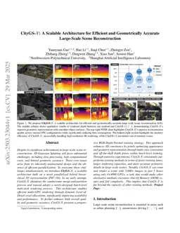 CityGS-X: A Scalable Architecture for Efficient and Geometrically Accurate Large-Scale Scene Reconstruction
