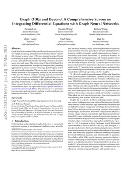 Graph ODEs and Beyond: A Comprehensive Survey on Integrating Differential Equations with Graph Neural Networks