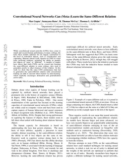 Convolutional Neural Networks Can (Meta-)Learn the Same-Different Relation