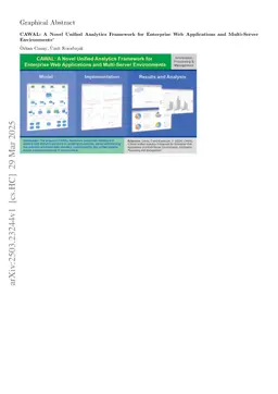 CAWAL: A novel unified analytics framework for enterprise web applications and multi-server environments