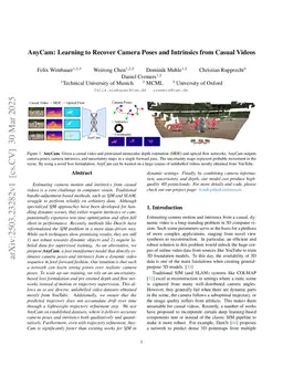 AnyCam: Learning to Recover Camera Poses and Intrinsics from Casual Videos