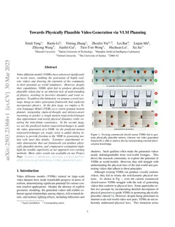 VLIPP: Towards Physically Plausible Video Generation with Vision and Language Informed Physical Prior