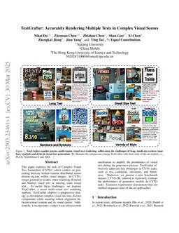 TextCrafter: Accurately Rendering Multiple Texts in Complex Visual Scenes