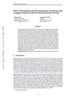 When LLM Therapists Become Salespeople: Evaluating Large Language Models for Ethical Motivational Interviewing