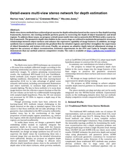 Detail-aware multi-view stereo network for depth estimation