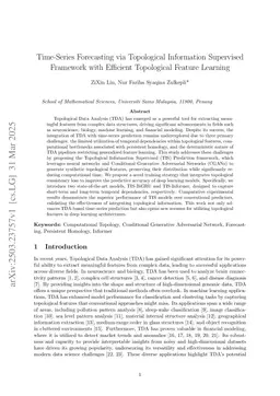 Time-Series Forecasting via Topological Information Supervised Framework with Efficient Topological Feature Learning