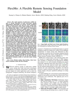 FlexiMo: A Flexible Remote Sensing Foundation Model