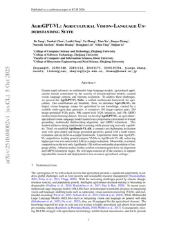 AgriGPT-VL: Agricultural Vision-Language Understanding Suite