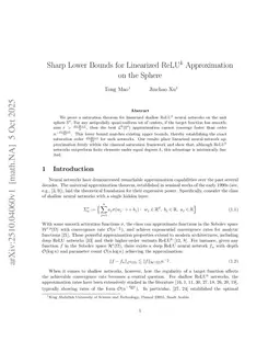 Sharp Lower Bounds for Linearized ReLU^k Approximation on the Sphere