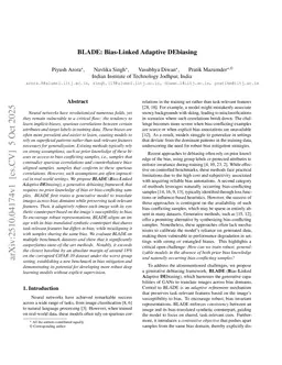 BLADE: Bias-Linked Adaptive DEbiasing