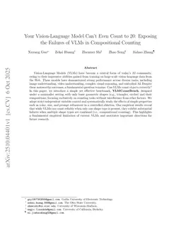 Your Vision-Language Model Can't Even Count to 20: Exposing the Failures of VLMs in Compositional Counting