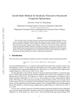 Zeroth-Order Methods for Stochastic Nonconvex Nonsmooth Composite Optimization