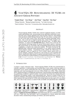 VaseVQA-3D: Benchmarking 3D VLMs on Ancient Greek Pottery