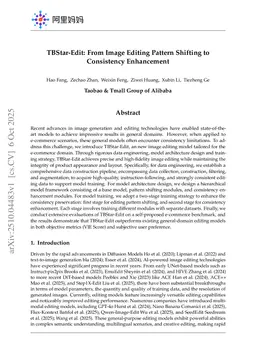 TBStar-Edit: From Image Editing Pattern Shifting to Consistency Enhancement