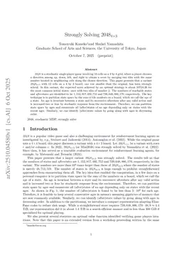 Strongly Solving 2048 4x3