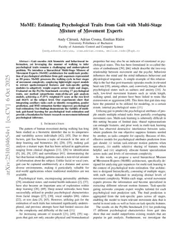 MoME: Estimating Psychological Traits from Gait with Multi-Stage Mixture of Movement Experts