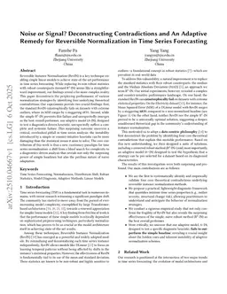 Noise or Signal? Deconstructing Contradictions and An Adaptive Remedy for Reversible Normalization in Time Series Forecasting