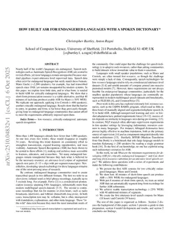 How I Built ASR for Endangered Languages with a Spoken Dictionary