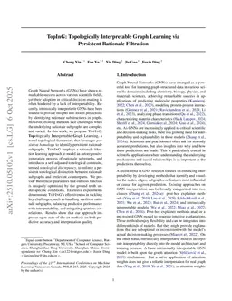 TopInG: Topologically Interpretable Graph Learning via Persistent Rationale Filtration