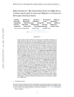BIRD-INTERACT: Re-imagining Text-to-SQL Evaluation for Large Language Models via Lens of Dynamic Interactions