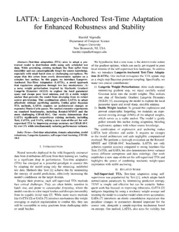 LATTA: Langevin-Anchored Test-Time Adaptation for Enhanced Robustness and Stability