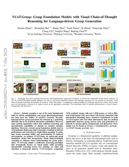 VCoT-Grasp: Grasp Foundation Models with Visual Chain-of-Thought Reasoning for Language-driven Grasp Generation