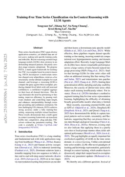 Training-Free Time Series Classification via In-Context Reasoning with LLM Agents