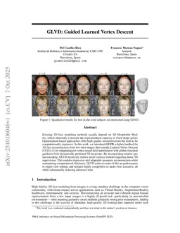 GLVD: Guided Learned Vertex Descent