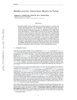 MixReasoning: Switching Modes to Think