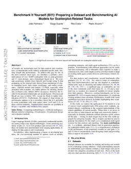 Benchmark It Yourself (BIY): Preparing a Dataset and Benchmarking AI Models for Scatterplot-Related Tasks