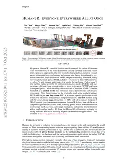 Human3R: Everyone Everywhere All at Once