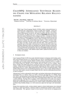 ChainMPQ: Interleaved Text-Image Reasoning Chains for Mitigating Relation Hallucinations