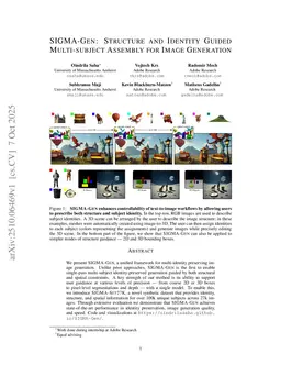 SIGMA-GEN: Structure and Identity Guided Multi-subject Assembly for Image Generation