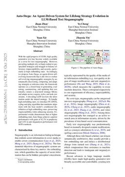 Auto-Stega: An Agent-Driven System for Lifelong Strategy Evolution in LLM-Based Text Steganography