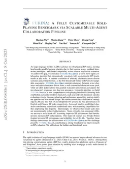 FURINA: A Fully Customizable Role-Playing Benchmark via Scalable Multi-Agent Collaboration Pipeline