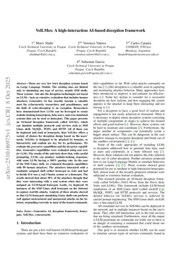 VelLMes: A high-interaction AI-based deception framework