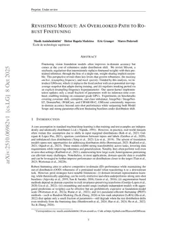 Revisiting Mixout: An Overlooked Path to Robust Finetuning