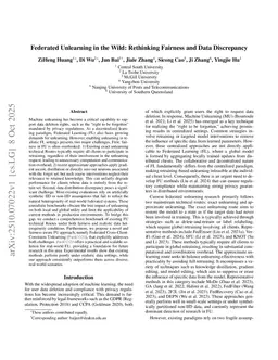 Federated Unlearning in the Wild: Rethinking Fairness and Data Discrepancy