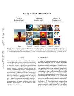 Concept Retrieval -- What and How?