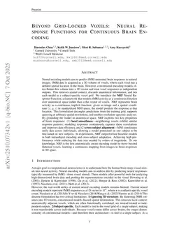 Beyond Grid-Locked Voxels: Neural Response Functions for Continuous Brain Encoding