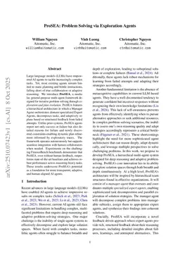 ProSEA: Problem Solving via Exploration Agents