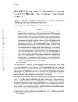 MLLM4TS: Leveraging Vision and Multimodal Language Models for General Time-Series Analysis